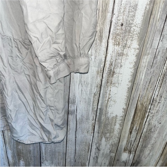 Zara Grey Tiered Mini Dress - Picture 4 of 7